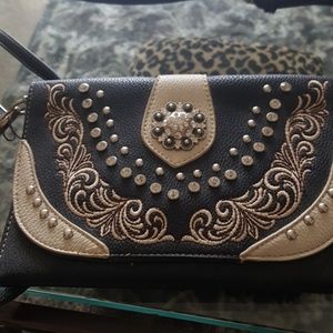 New American bling purse